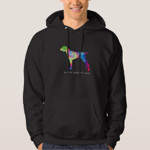 Deutscher Besitzer eines kurzhaarigen Pointer Pupp Hoodie