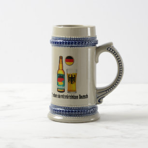 Deutscher Bier Stein Bierglas