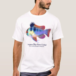 Deutscher blauer RAMcichlid-T - Shirt