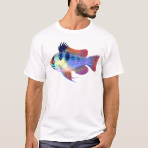 Deutscher blauer RAMCichlid T-Shirt