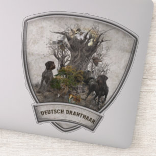 Deutscher Drahthaar Pointer Sticker