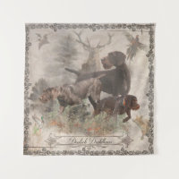 Deutscher Drahthaar Pointer Tapestry