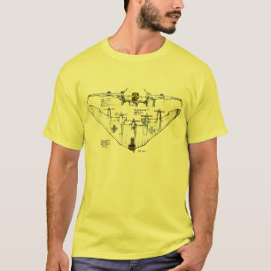 Deutscher Flügel-Kämpfer-Flugzeug-T - Shirt des