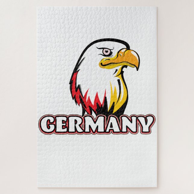 Deutscher Goldadler Puzzle (Vertikal)