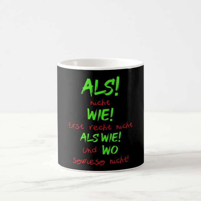 Deutscher Grammatiklehrer Kaffeetasse (Mittel)