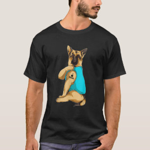 Deutscher Hirte I Liebe Mama Tattoo Apparel Hund M T-Shirt