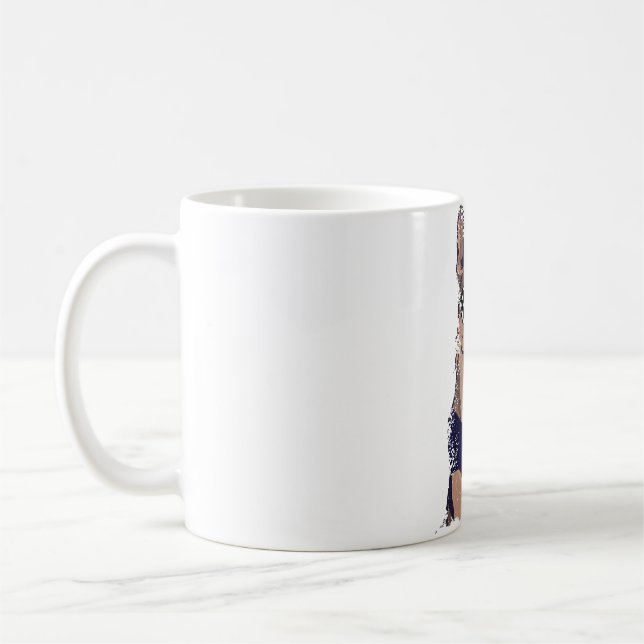 deutscher Hirte Kaffeetasse (Links)