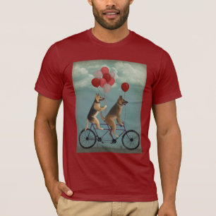 Deutscher Hirte Tandem T-Shirt