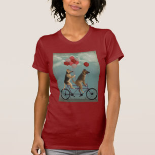 Deutscher Hirte Tandem T-Shirt