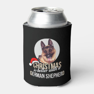 Deutscher Hirte - Weihnachten ist besser mit einem Dosenkühler