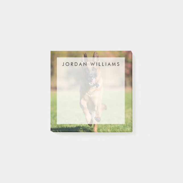 Deutscher Hirtenlauf Post-it Klebezettel (Vorderseite)