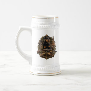 Deutscher Jagdterrier Bierglas