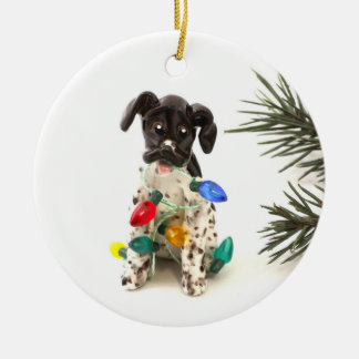 Deutscher Kurzgeber Zeiger Weihnachtsschmuck