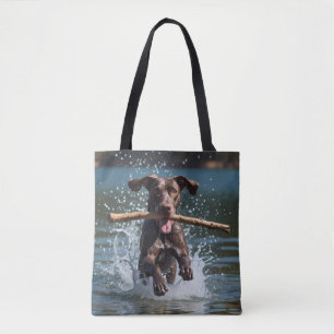 Deutscher Kurzhaarkammer Elegante Schultertasche