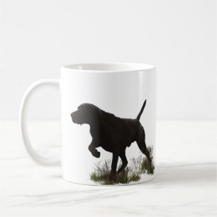Deutscher Kurzläufer bereit zur Jagd auf Geschenkb Kaffeetasse