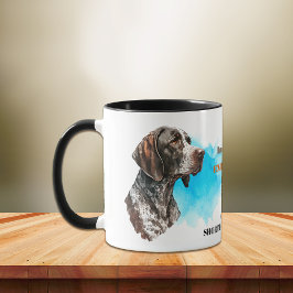 Deutscher Kurzläufer-Freundin Pointer Dog Loyal Tasse