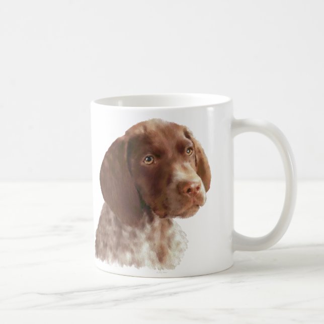 Deutscher Kurzschwanz-Welpe Tasse (Rechts)