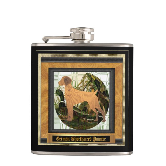 Deutscher Kurzstreckensport Flachmann (Vorderseite)