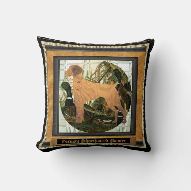 Deutscher Kurzstreckensport Kissen (Vorderseite)