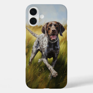 Deutscher Kurzzeiger iPhone 16 Plus Hülle