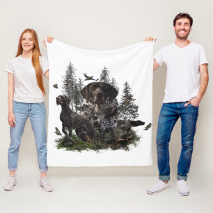 Deutscher Kurzzeiger Fleecedecke