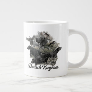 Deutscher Kurzzeiger Jumbo-Tasse