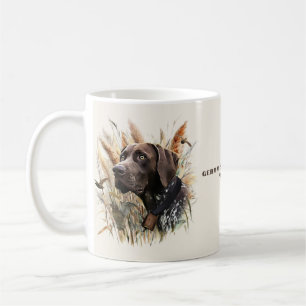 Deutscher Kurzzeiger Kaffeetasse