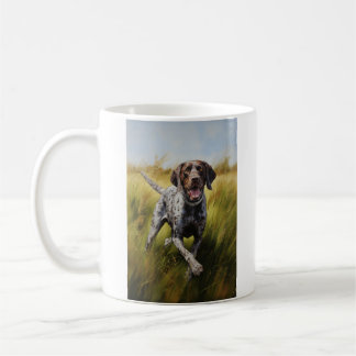 Deutscher Kurzzeiger Kaffeetasse