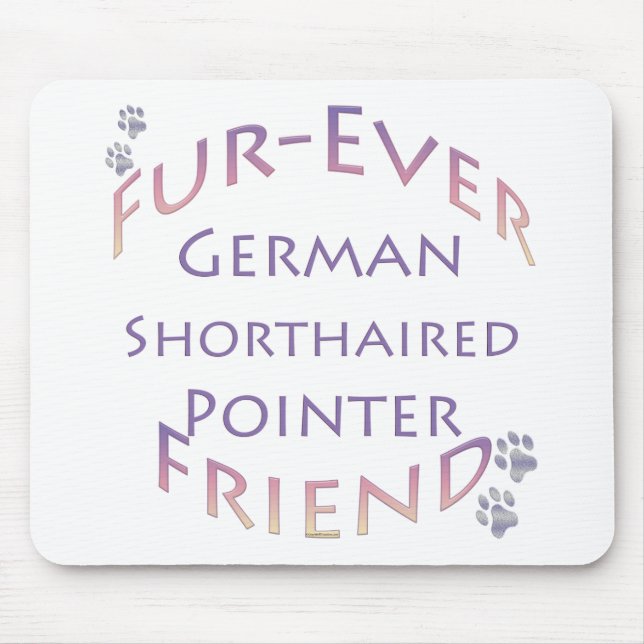 Deutscher Kurzzeiger Mousepad (Vorne)