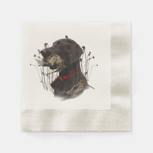 Deutscher Kurzzeiger Serviette