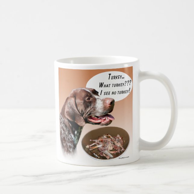 Deutscher Kurzzeiger Türkei Tasse (Rechts)