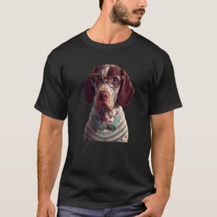 Deutscher Kurzzeitpointer APS Mama VATER 1 T-Shirt