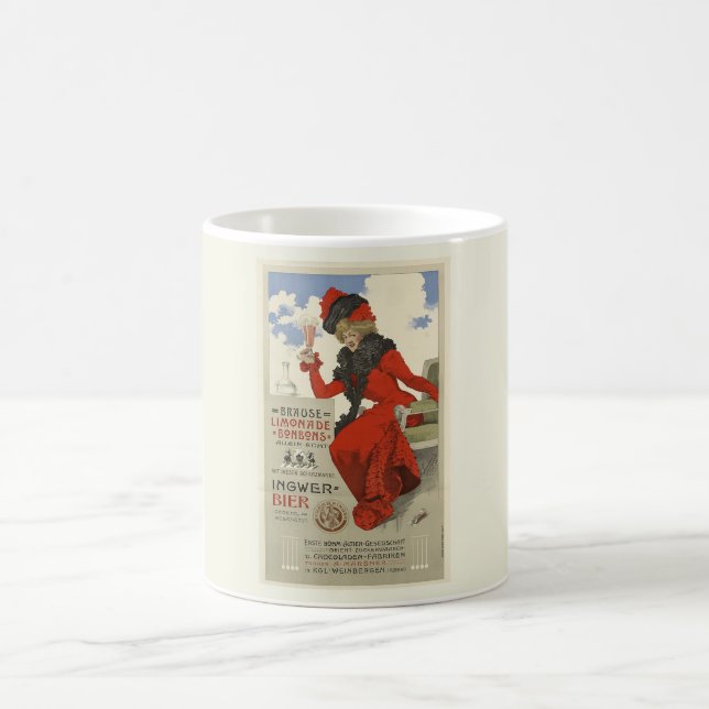 Deutscher Lemonade Bon Bons Vintag Style Kaffeetasse (Mittel)