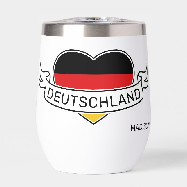 Deutscher Liebe Individuelle Name (Vorderseite)