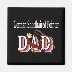 deutscher Magnet Vati des kurzhaarigen Zeigers