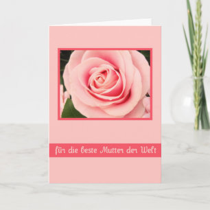 Deutscher Muttertag glücklich! Karte