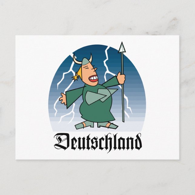 Deutscher Opernsänger Postkarte (Vorderseite)