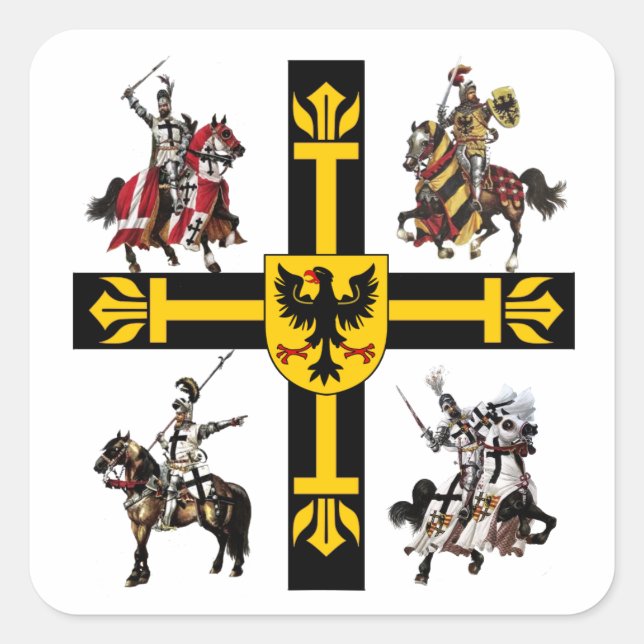 Deutscher Orden #10 Aufkleber (Vorderseite)