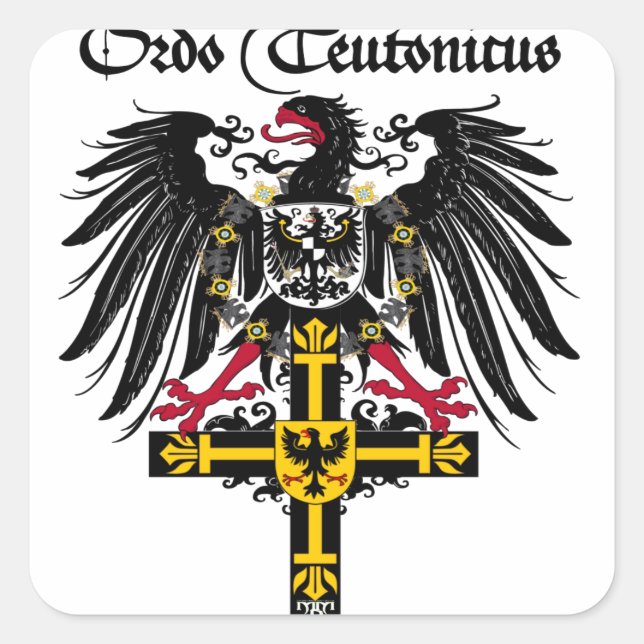 Deutscher Orden Kaiseradler Aufkleber (Vorderseite)