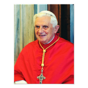 Deutscher Papst Benedict Fotodruck