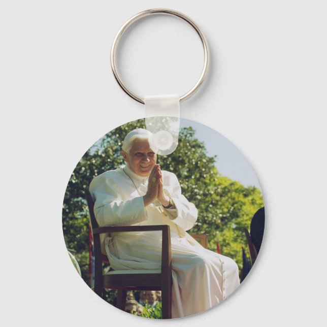Deutscher Papst Benedict Schlüsselanhänger (Vorderseite)