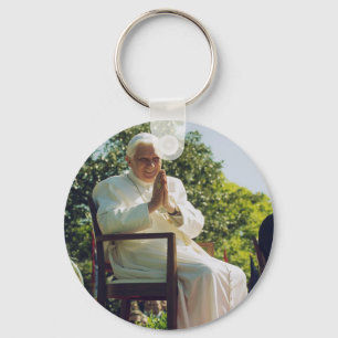 Deutscher Papst Benedikt Schlüsselanhänger
