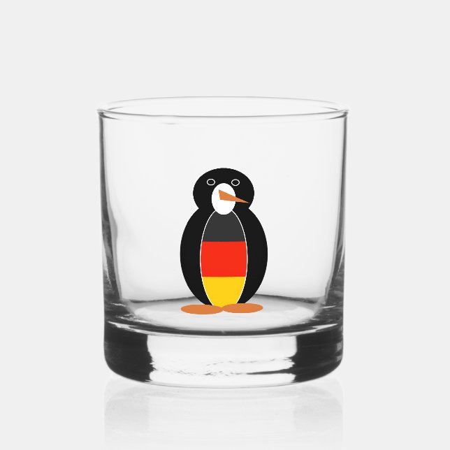 Deutscher Pinguin — Deutscher Pinguin Whiskyglas (Vorderseite)