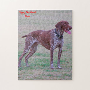 Deutscher Pointer Hund. Puzzle