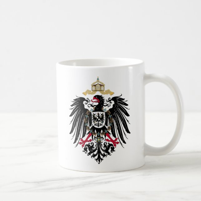 Deutscher Reichsadler Kaffeetasse (Rechts)