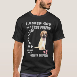 Deutscher Retriever Hund Mama Papa Kostüm Süße Gol T-Shirt