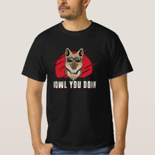 Deutscher Schäferhaufen Sie Dog Vintag Funny T-Shirt