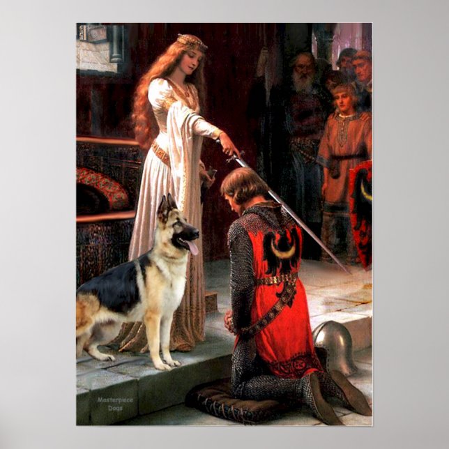 Deutscher Schäferhund 13 - Die Akkolade Poster (Vorne)