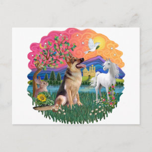 Deutscher Schäferhund #1 Postkarte