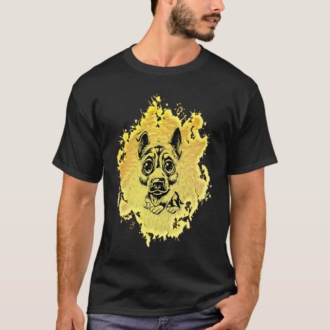 Deutscher Schäferhund  1 T-Shirt (Vorderseite)